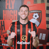Happy Football GIF by AFC Bournemouth