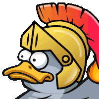 duckieland what stare speechless duckie Sticker