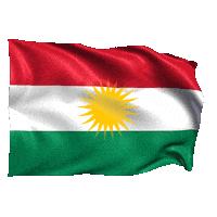 Flag Kurd Sticker