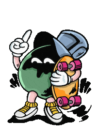 Pinefall Sticker