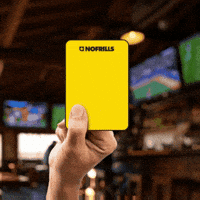Yellow Card GIF by No Frills