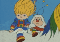 rainbow brite 80s GIF