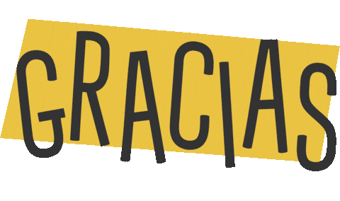 Gracias Sticker