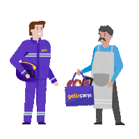 Istanbul Working Sticker by Getir