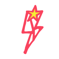 Star Street Sticker by Supervek