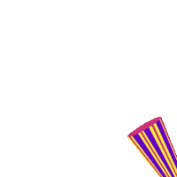 Savannah College Of Art And Design Confetti Sticker by SCAD