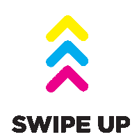 Swipe Up Savannah College Of Art And Design Sticker by SCAD