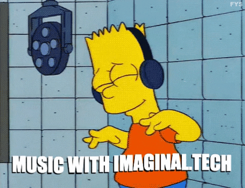 Jamming Bart Simpson GIF by Imaginal Biotech