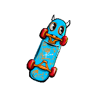 Monster Wow Sticker by BABAUBA