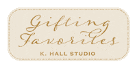 Christmas Holiday Sticker by K. Hall Studio