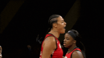Womens Basketball Reaction GIF by WNBA