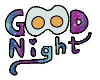 Happy Good Night Sticker by Lernfitness