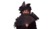 Rossy De Palma Ugh Sticker by Jean Paul Gaultier