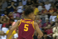 Basketball Hoops GIF by USC Trojans