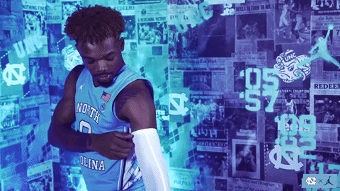 North Carolina Sport GIF by UNC Tar Heels