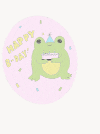 blinuet party birthday happy birthday cake GIF