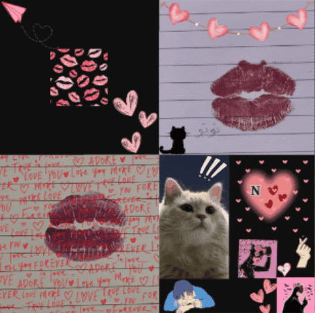 yousefvq67 giphygifmaker love cat cute GIF