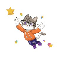Space Stars Sticker