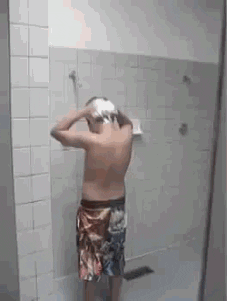 prank shampoo GIF