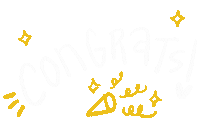 Doodle Congrats Sticker