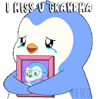 The Best Love Sticker by Pudgy Penguins