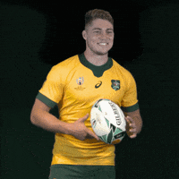 Happy Rugby World Cup GIF by Wallabies Official