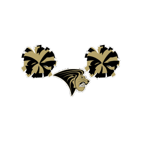 College Cheer Sticker by Lindenwood University