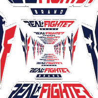 realfighter realfighter realfighterbrand realfighterstore Sticker