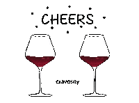 cravosityusa party food drink cheers Sticker