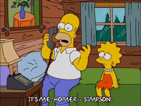 talking homer simpson GIF