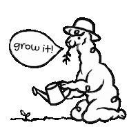 PakaApparel sebastian alpaca paka pakaapparel Sticker