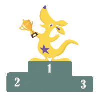 Happy Number One Sticker by LHL Preschool - EuroKids & Kangaroo Kids