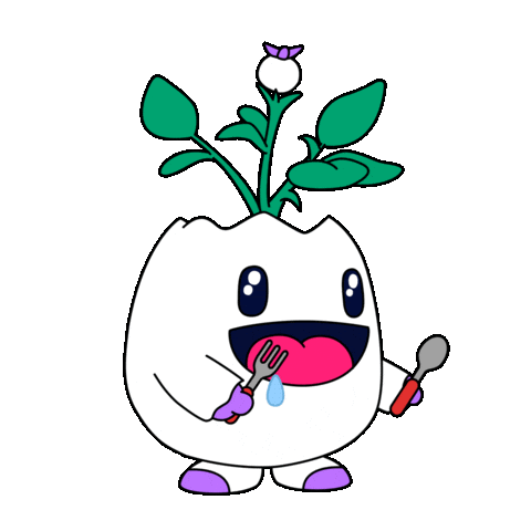 Happy Nom Nom Sticker by Magic Eden