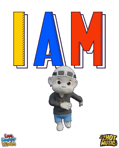 Being I Am Sticker by Zhot Music