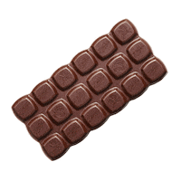 Hungry Chocolate Sticker by E.Wedel