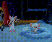 happy pinky and the brain GIF