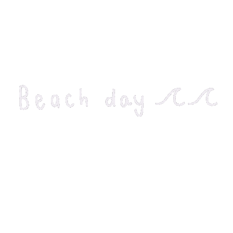 Beach Day Sticker