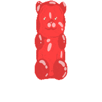 Happy Gummy Bear Sticker by Foe & Dear