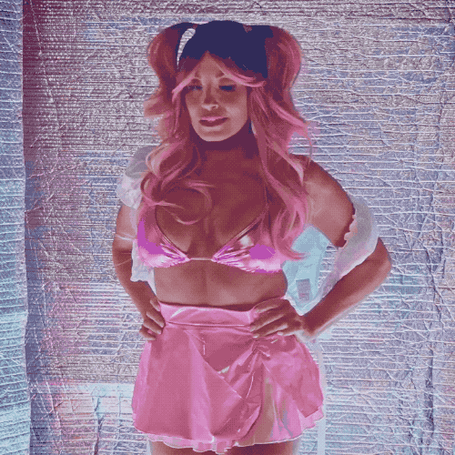 Bad Girl Pink GIF by Trish Stratus