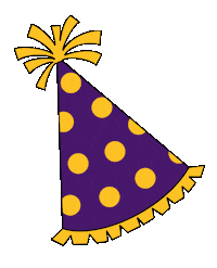 Celebrate Happy Birthday Sticker by University of Montevallo