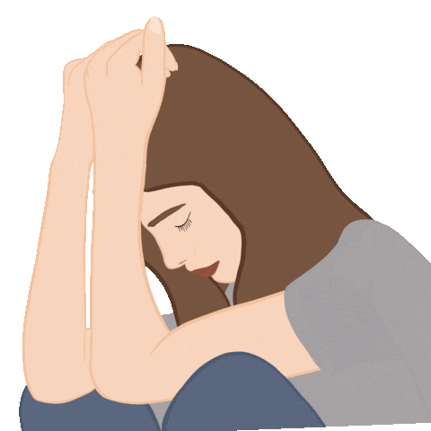 Sad Sadness Sticker