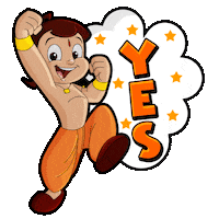Laugh Lol Sticker by Chhota Bheem