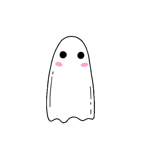 halloween ghost Sticker by Moli Fernyx