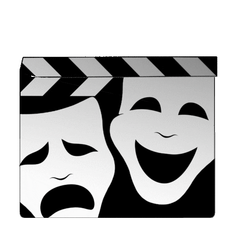 Sticker by Thespians on Camera