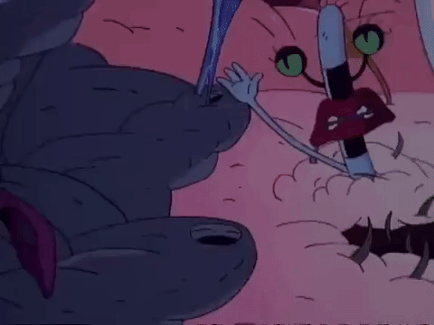 nickrewind giphydvr nicksplat aaahh real monsters giphyarm015 GIF