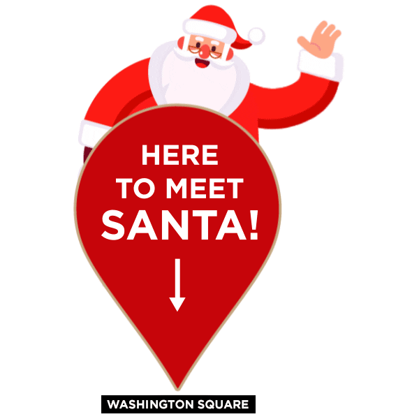 MacerichCorp santa santa claus black friday mall Sticker