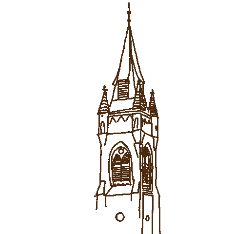 Asa Packer Drawing Sticker by Lehigh University