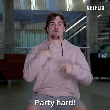Sign Language Party GIF by NETFLIX