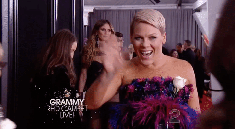 Red Carpet Hello GIF by Recording Academy / GRAMMYs