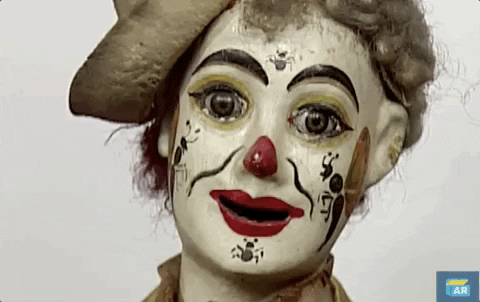 halloween clown GIF by ANTIQUES ROADSHOW | PBS